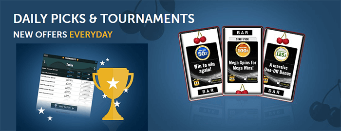 Red Kings offers you Daily promotions and tournaments